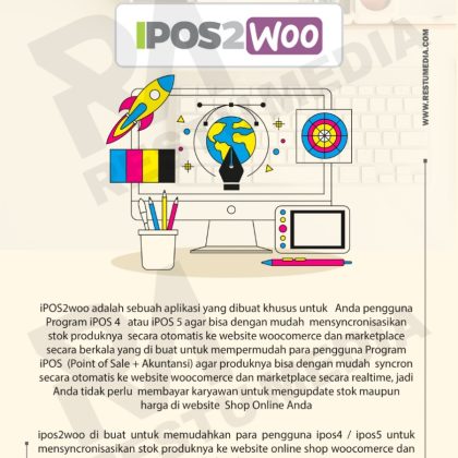 iPos2Woo Akses iPo 4 / iPos 5 All Edition Syncron Web Olshop
